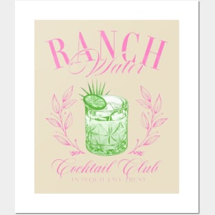 Ranch Water Cocktail Club Tequila Cocktails Posters and Art